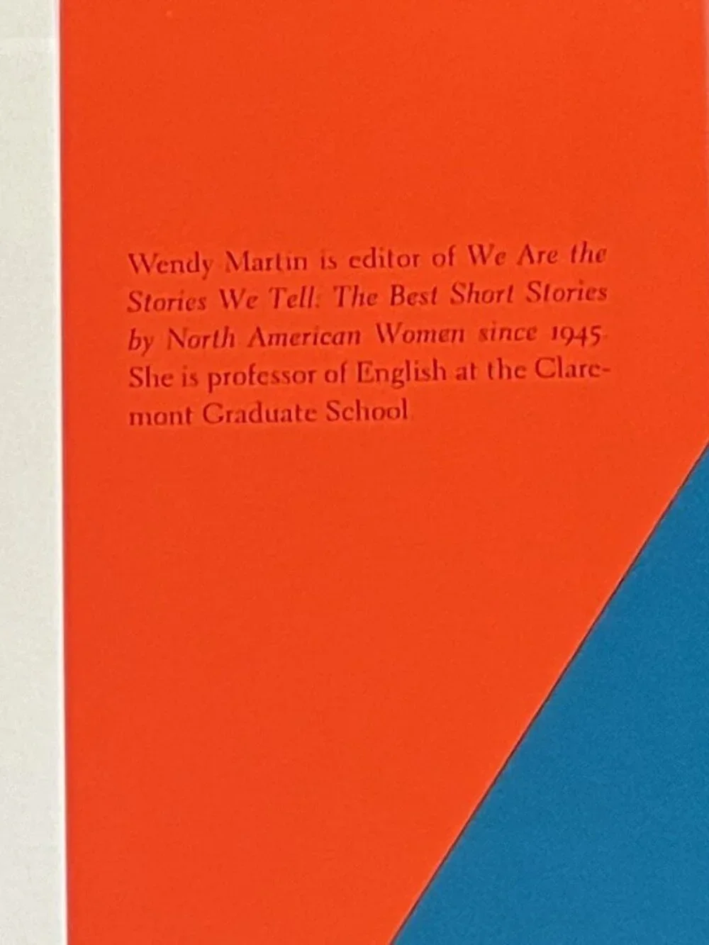 The Beacon Book of Essays by Contemporary American Women, Edited by Wendy Martin